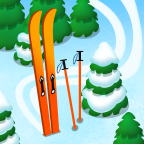 滑雪道冬季比赛(Ski Run Winter race)