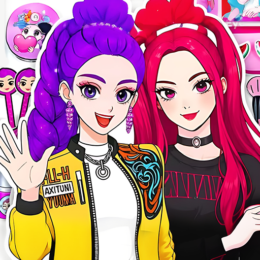 安静书女孩世界