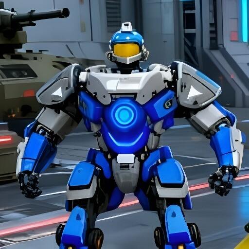 变形钢铁机甲英雄