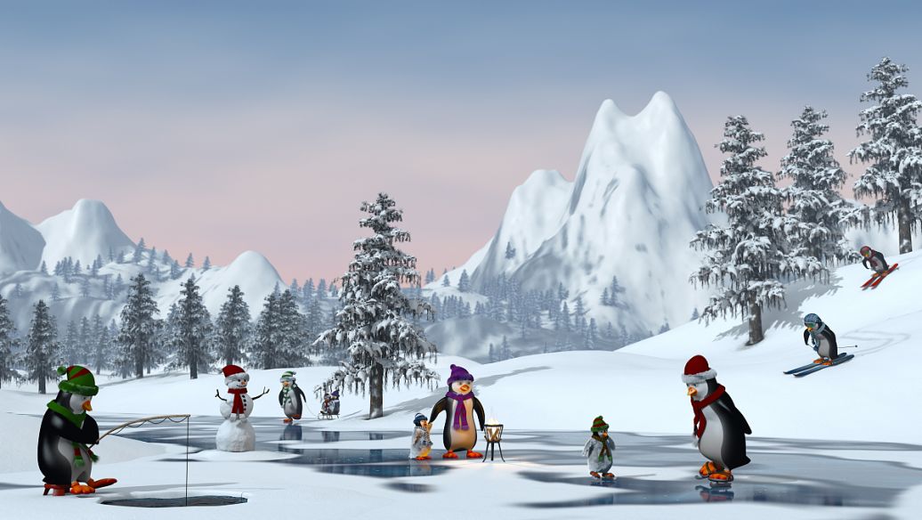 滑雪大冒险合集