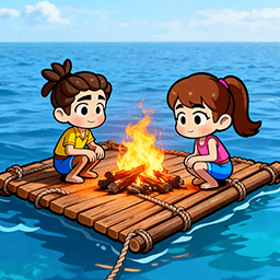 双人木筏漂流生存