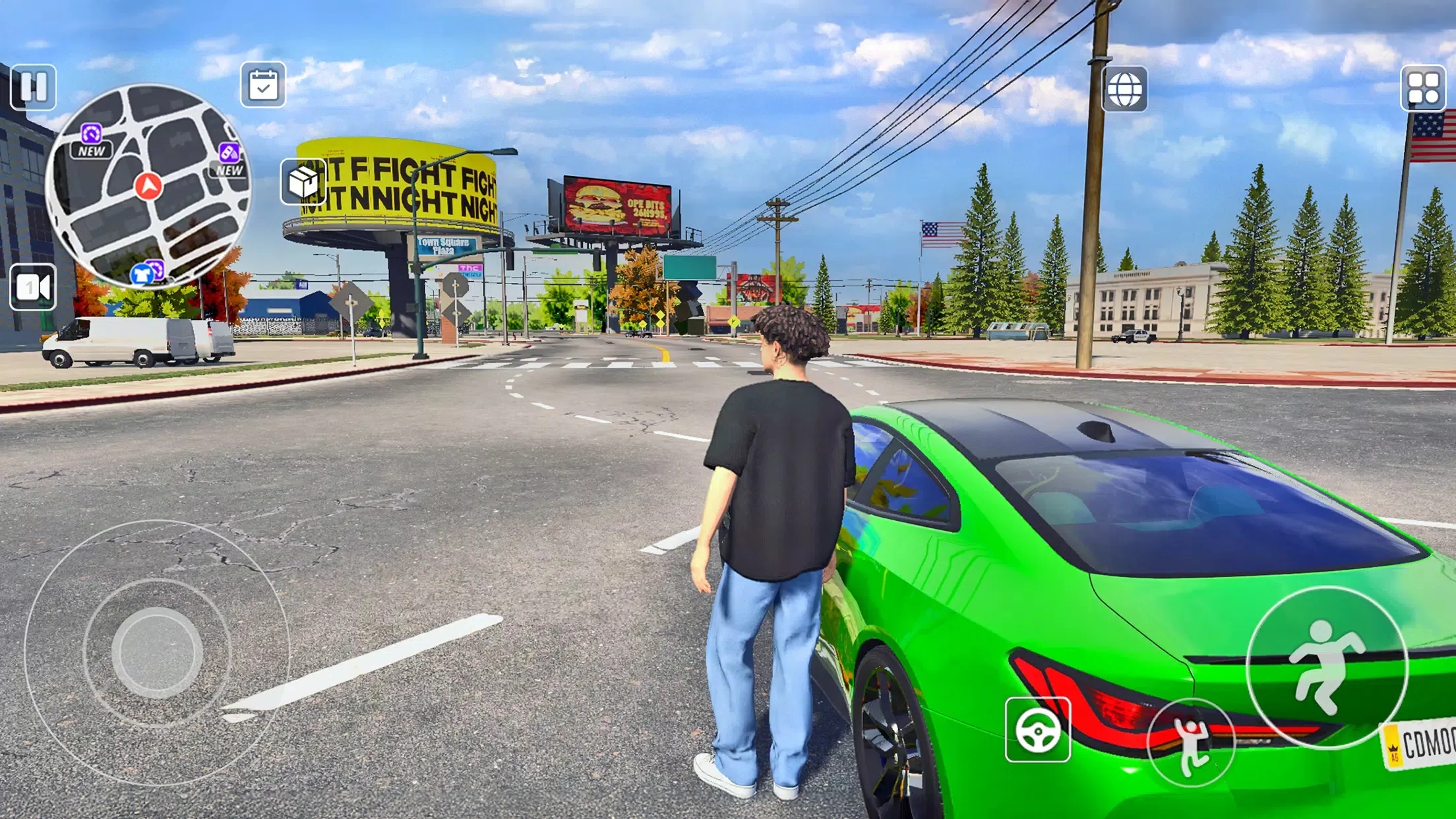 高画质自由驾驶游戏