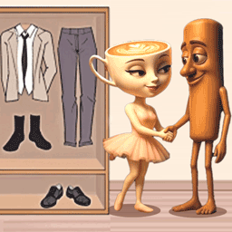 情侣时尚换装秀