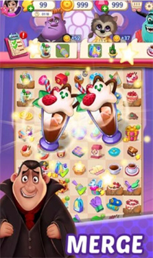 怪兽朋友合并与故事