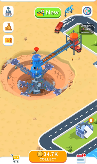 螺旋挖掘机帝国菜单版